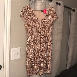 Agaci dress sequin